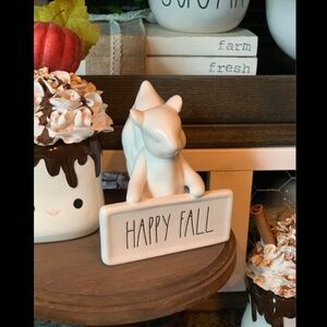 Rae Dunn Happy Fall Mini Squirrel